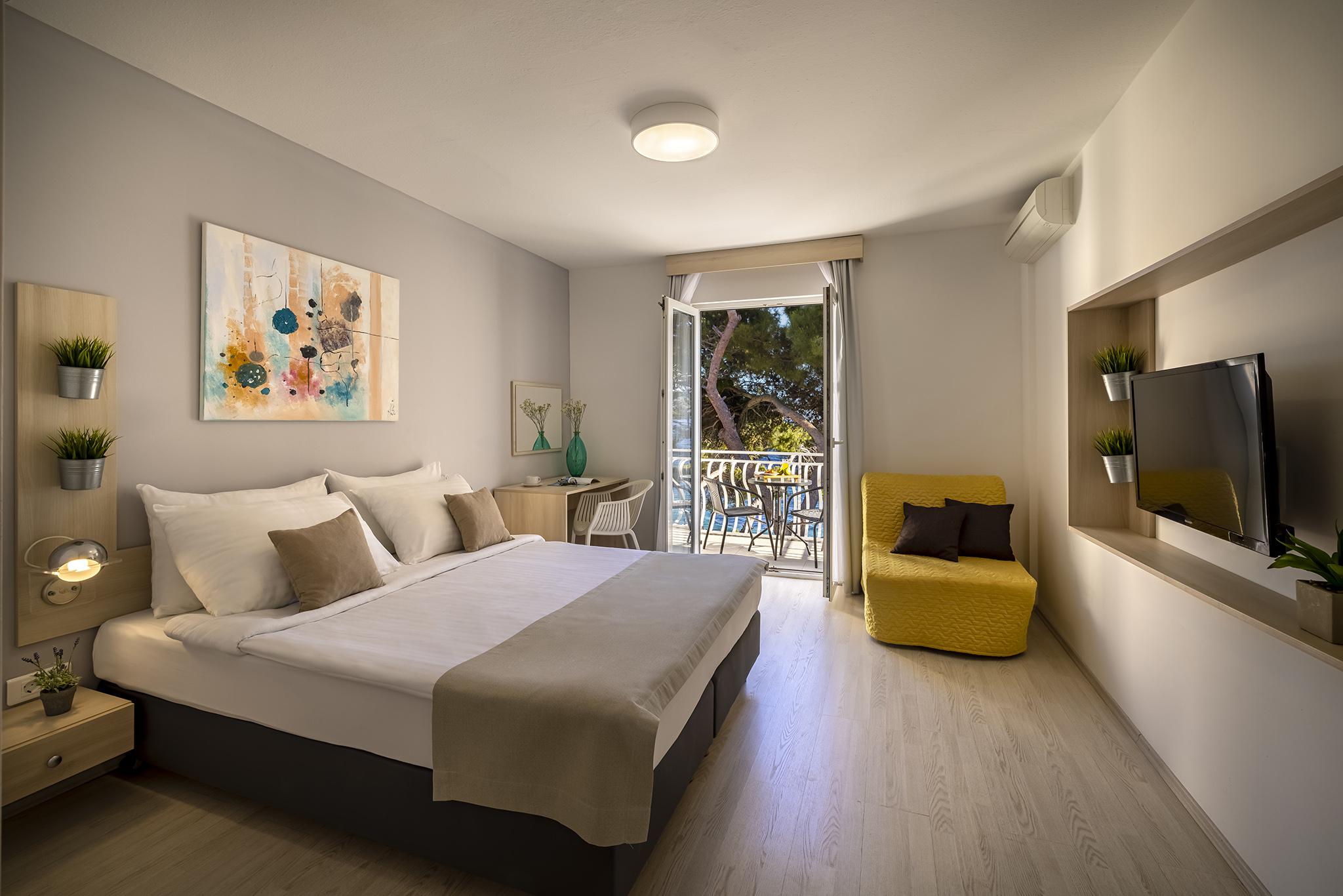Apartments Bellevue Orebic Bagian luar foto